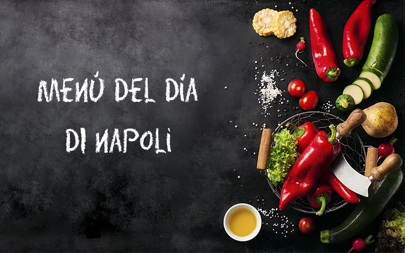 Menú para hoy sábado 27 de julio del 2024Restaurante Pizzería Di Napoli 